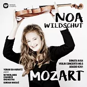 莫札特：第五號小提琴協奏曲、第卅二號小提琴奏鳴曲 / 諾雅‧ 薇芝舒特〈小提琴〉 尼可利齊〈指揮〉荷蘭室內樂團 易許─何維茲〈鋼琴〉(CD+DVD)
