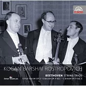 貝多芬:弦樂三重奏 / 柯岡 / 巴夏 / 羅斯托波維契 (2CD)
