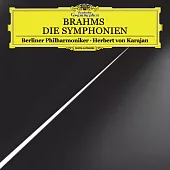 布拉姆斯：交響曲全集 / 卡拉揚(指揮)、柏林愛樂 (180g 黑膠 4LP)