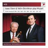 《典範大師套裝系列153》史坦與布朗夫曼演奏莫札特小提琴奏鳴曲集 / 艾薩克‧史坦 (4CD)