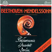 貝多芬：第15號弦樂四重奏；孟德爾頌：弦樂四重奏小品--隨想曲與賦格 / 柏林愛樂四重奏 (CD)