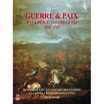 (2SACD)晚星21古樂團,加泰隆尼亞皇家合唱團 / 戰爭與和平 1614-1714