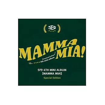 SF9 - MAMMA MIA! (4TH mini album) 特別版 (韓國進口版)