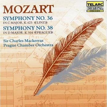 莫札特：第36號交響曲「林茲」、第38號交響曲「布拉格」