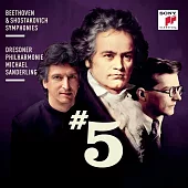 貝多芬 & 蕭士塔高維契：第5號交響曲 / 麥可‧桑德林 (CD)