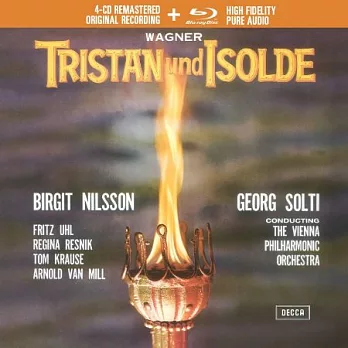華格納：崔斯坦與伊索笛 / 蕭提 指揮 維也納愛樂管弦樂團 (3CD+BD Audio)