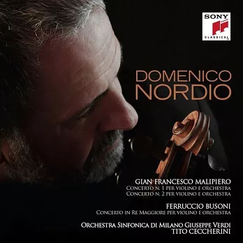 馬里皮埃洛 & 布梭尼：小提琴協奏曲  / 多明尼克‧諾迪歐 (CD)