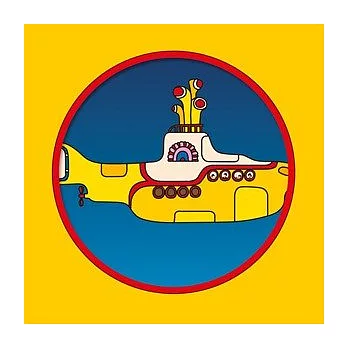 披頭四合唱團 / 黃色潛水艇50周年紀念 限量7吋圖膠