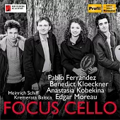 聚焦大提琴 / 費蘭德斯,克倫克納,科貝基那,莫羅(大提琴) (CD)