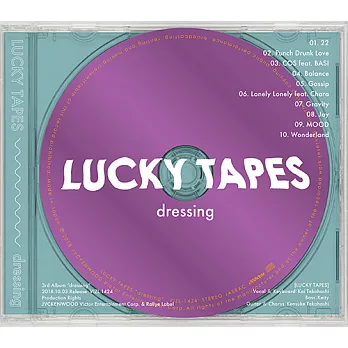 LUCKY TAPES / dressing (初回盤 CD+DVD)