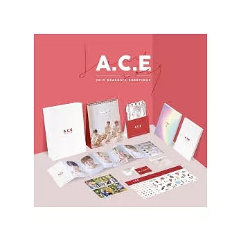 官方週邊商品 ACE - 2019年曆 SEASON’S GREETING 季節的問候 (韓國進口版)