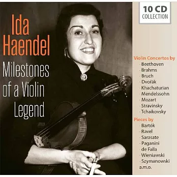 伊達．亨德爾小提琴傳奇里程碑 / 伊達．亨德爾 (10CD)