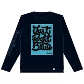 [Just Rock It 2019 藍 BLUE 巡迴演唱會 上海場限定周邊商品] 五月天 / 天天天天天空藍 藍黑長T - L