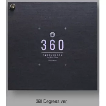 朴志訓 PARK JI HOON - 360 (2ND MINI ALBUM) 迷你二輯 (韓國進口版) 360 DEGRESS VER.