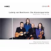 貝多芬:鋼琴四重奏 / 賽爾罕(鋼琴)漢諾威鋼琴三重奏 (CD)