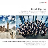 英國古典 / 托馬斯克萊默(指揮)薩克松管樂愛樂樂團 (CD)