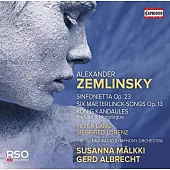 哲林斯基:小交響曲,6首梅特林克歌曲&坎道列斯國王曲 / 艾布萊希(指揮)ORF維也納廣播交響樂團,佩特拉朗(女高音),洛恩茲(男中音)