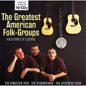 最受歡迎的美國民謠團體 / 金斯頓三重唱,公路男子樂團,四兄弟合唱團 (10CD)