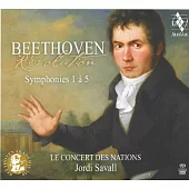 貝多芬:交響曲(第1-5號) / 約第.沙瓦爾 指揮  / 國家古樂合奏團 (3SACD)