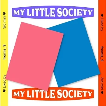 FROMIS_9 - MY LITTLE SOCIETY (3RD MINI ALBUM) 迷你三輯 (韓國進口版) MY ACCOUNT VER.