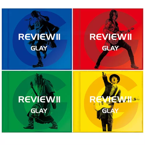 GLAY / 25周年紀念精選輯REVIEW II ~BEST OF GLAY~ 4CD + 2DVD