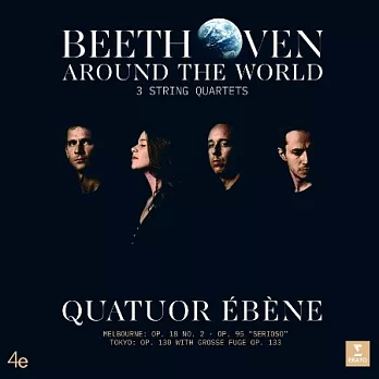貝多芬環遊世界 / 艾班弦樂四重奏 歐洲進口盤 (2LP黑膠唱片)