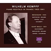 德奧鋼琴大師肯普夫1955與1961在法國的兩場音樂會實況 (2CD)