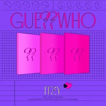 ITZY - GUESS WHO (韓國進口版) 3版隨機