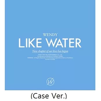 Wendy / The 1st Mini Album ‘Like Water’ (Case Ver.)
