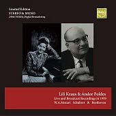 莉莉克勞斯演奏莫札特與舒伯特鋼琴奏鳴曲(世界首度CD發行)/安多福德斯演奏貝多芬第一號鋼琴協奏曲