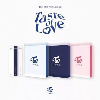 TWICE - TASTE OF LOVE (10TH MINI ALBUM) 迷你十輯 (韓國進口版) 3版合購