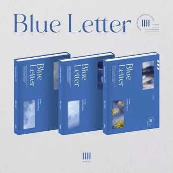 元虎 WONHO (MONSTA X) - BLUE LETTER 迷你二輯 (韓國進口版) 3版隨機