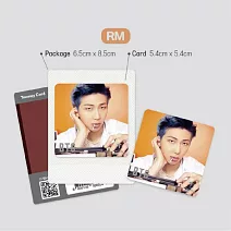 官方週邊商品 防彈少年團 BTS X T-MONEY CARD 方卡 交通卡【RM】(韓國進口版)