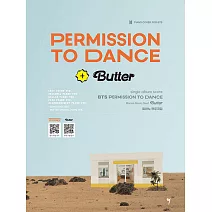 韓國進口樂譜 BTS 防彈少年團 PERMISSION TO DANCE & BUTTER 鋼琴譜 (韓國進口版)