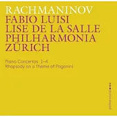 拉赫曼尼諾夫: 第一 - 四號鋼琴協奏曲 & 帕格尼尼主題狂想曲 / 麗莎.德勒沙爾(鋼琴) / 雷西 (指揮) / 蘇黎世愛樂樂團 (3CD)