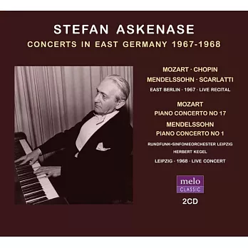蕭邦演奏專家~阿斯克那斯在東德音樂會實況錄音 / 與指揮大師凱格爾聯演協奏曲的夢幻錄音 (2CD)