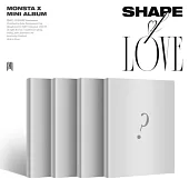 MONSTA X - SHAPE OF LOVE (11TH MINI ALBUM) 迷你十一輯 (韓國進口版) 4版合購