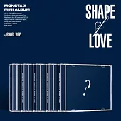 MONSTA X - SHAPE OF LOVE 迷你十一輯 (韓國進口版) 官網版 JEWEL CASE VER. 版本隨機