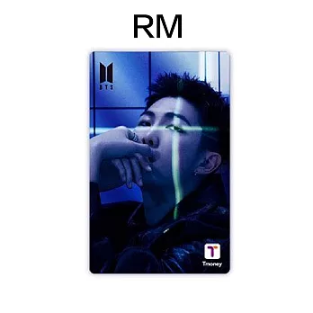 官方週邊商品 防彈少年團 BTS X T-MONEY CARD 閃卡 交通卡【RM】(韓國進口版)