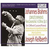 指揮大師凱伯特 / 布拉姆斯交響曲全集與第一號鋼琴協奏曲 (3CD)