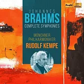 布拉姆斯: 完整交響曲集 / 魯道夫.肯培 (指揮) / 慕尼黑愛樂樂團 (3CD)