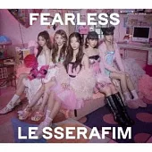 LE SSERAFIM / FEARLESS -Japanese ver.- 初回限定盤B (CD+ DVD) 環球官方進口