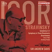 史特拉文斯基: C大調交響曲 / 三樂章交響曲 / 戴維斯 指揮 / BBC愛樂管絃樂團 (SACD)