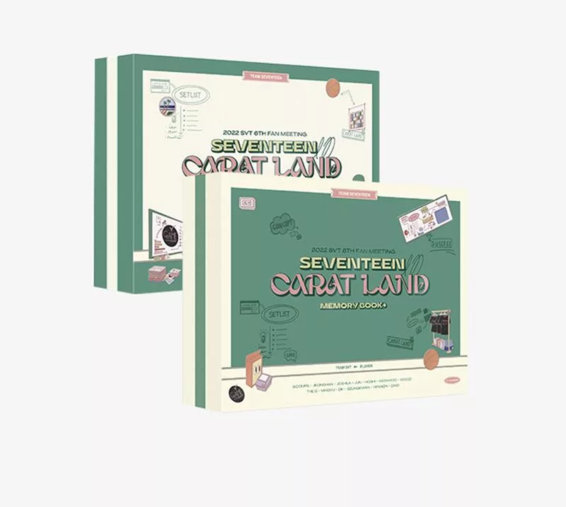 SEVENTEEN - in CARAT LAND MEMERY BOOK 六期粉絲見面會 DIGITAL CODE 數位碼專(韓國進口版)