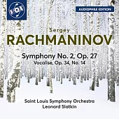 拉赫曼尼諾夫: 第二號交響曲，無言歌 / 史拉特金 (指揮) / 聖路易交響樂團