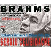 傑利畢達克早年在義大利米蘭所錄製的布拉姆斯交響曲全集 (終極HQCD限量版)