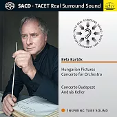 巴爾托克：匈牙利素描、管弦樂協奏曲(SACD)/安德拉斯凱勒指揮布達佩斯協奏