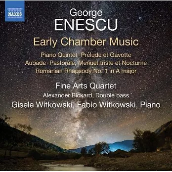 艾內斯科: 早期室內樂 / 亞歷山大畢卡德 (低音提琴), 吉賽爾維特科斯基、法比奧維特科斯基 (鋼琴) / 美術四重奏