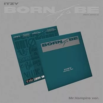 ITZY - BORN TO BE （8TH MINI ALBUM）迷你八輯 MR.VAMPIRE 特別版 (韓國進口版)