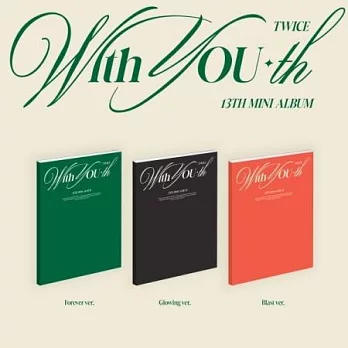 TWICE WITH YOU-TH（13TH MINI ALBUM）迷你十三輯 FOREVER版（韓國進口版）